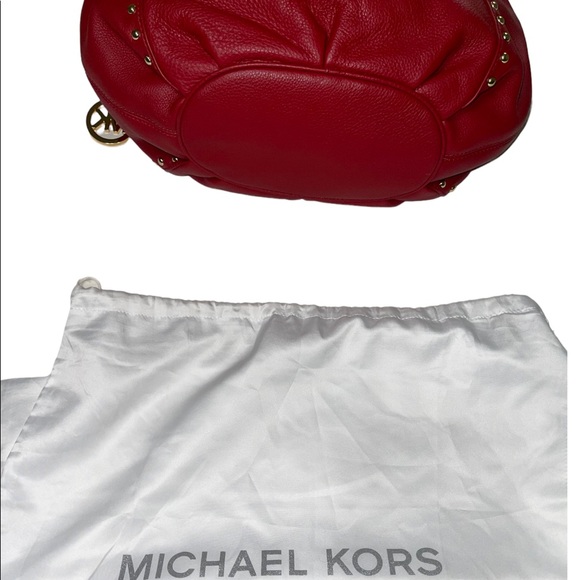 Red and Gold Michael Kors bag - LIKE NEW! With dust bag - Picture 3 of 4